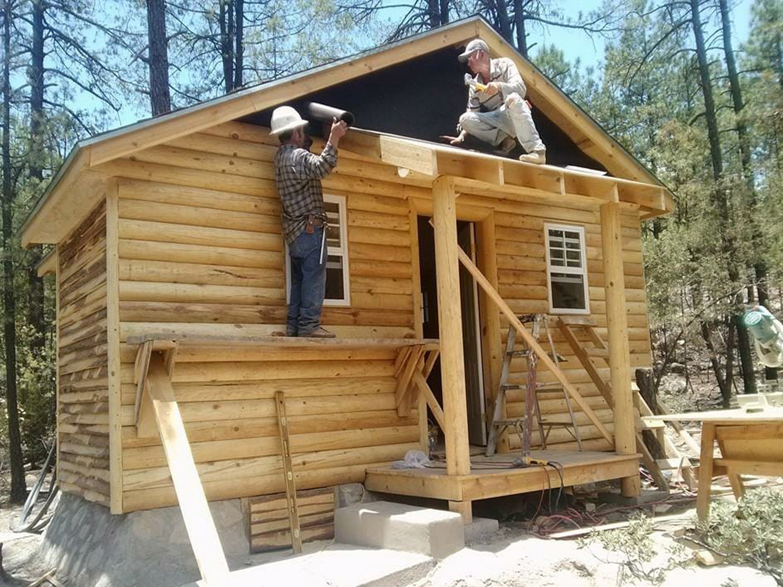 Cabañas, Casas de campo y Pergolas  Construidas con Madera Tratada tipo americano en  Parral, Camargo, Julimes, Chihuahua, México