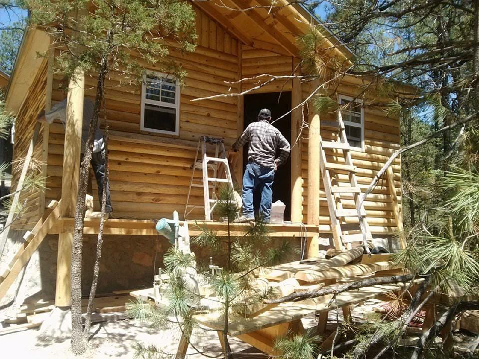 Desarrollo de Cabañas y Casas de Campo tipo Americano